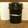 Pails are available in many colors.